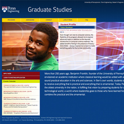 website designer Philadelphia universities