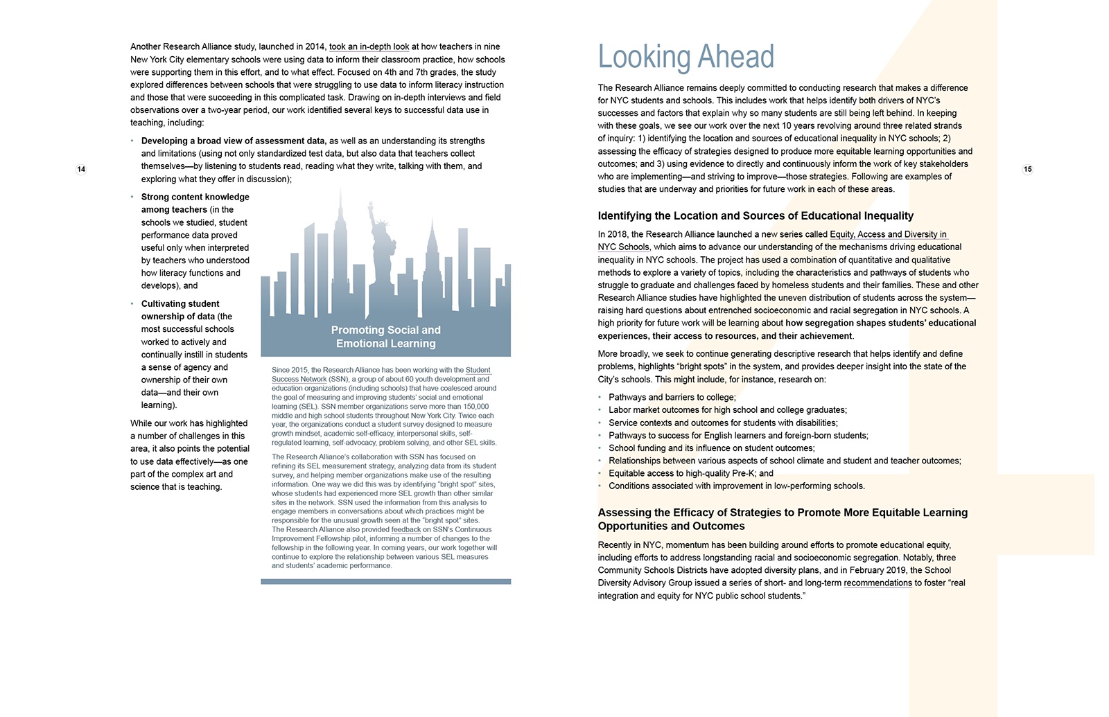 NYC graphic designer print reports research publishing