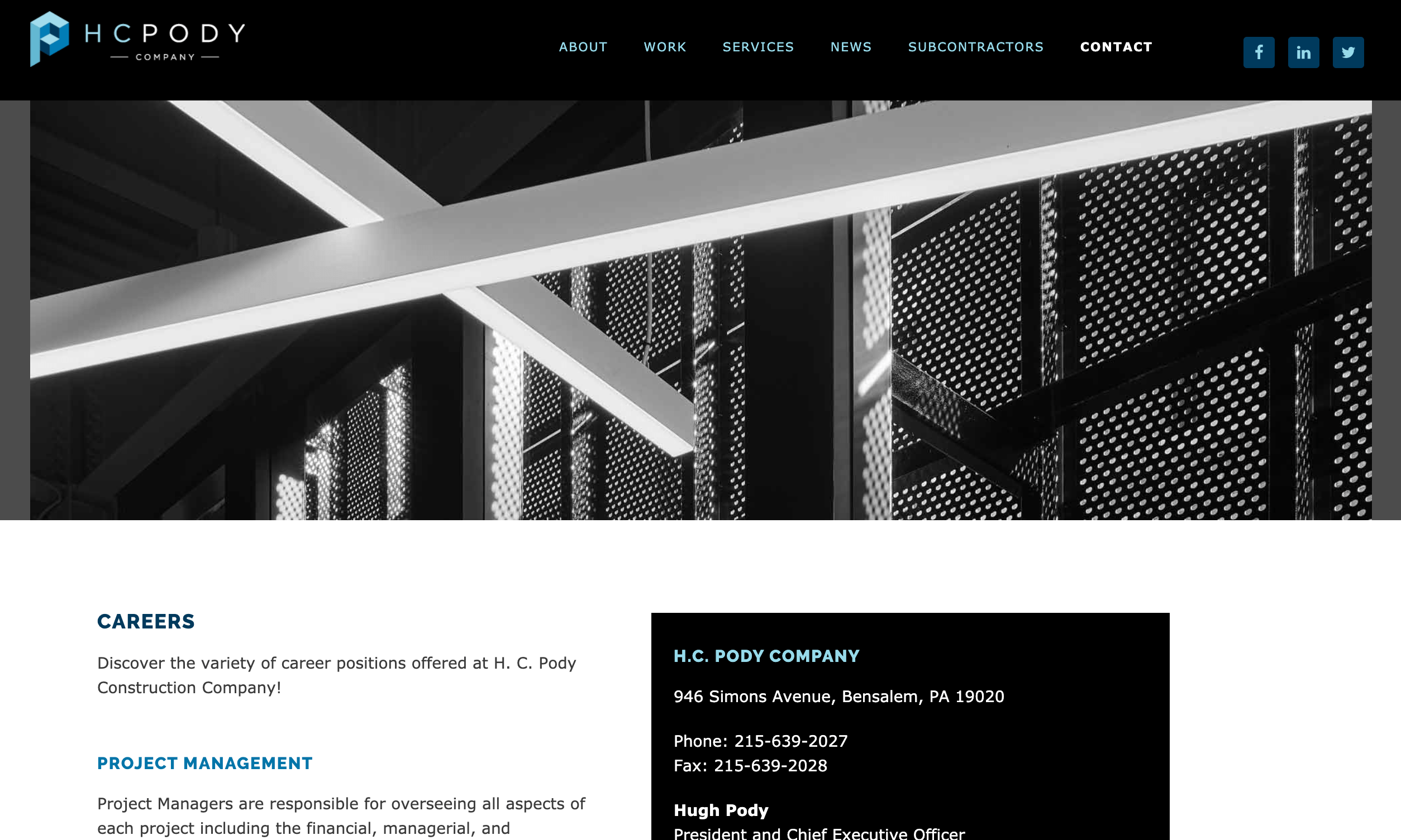 Website design for AEC Builder Contractor